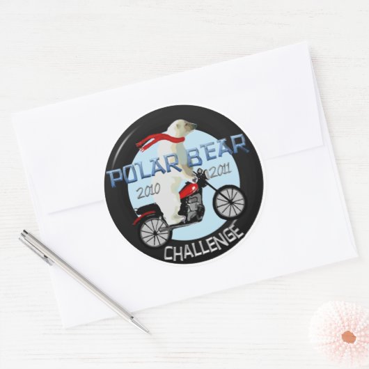 Officiële Polar Beer Challenge Stickers (Envelop)