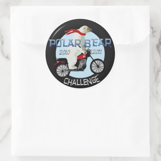 Officiële Polar Beer Challenge Stickers (Tas)