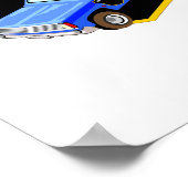 Officiële politiedienst poster (Hoek)