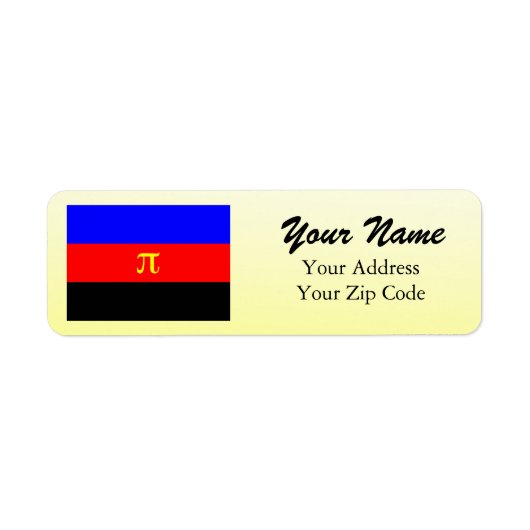 OFFICIËLE POLYAMORIE PRIDE VLAG -.png Etiket (Voorkant)