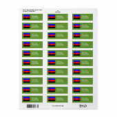 OFFICIELE POLYAMORIE PRIDE VLAG -.png Etiket (Full Sheet)