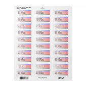 OFFICIËLE POLYAMORIE PRIDE VLAG -.png Etiket (Full Sheet)