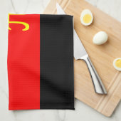 OFFICIELE POLYAMORIE PRIDE VLAG -.png Theedoek (Quarter Fold)