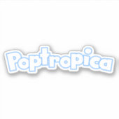 Officiële Poptropica Vinyl Stickers (Voorkant)