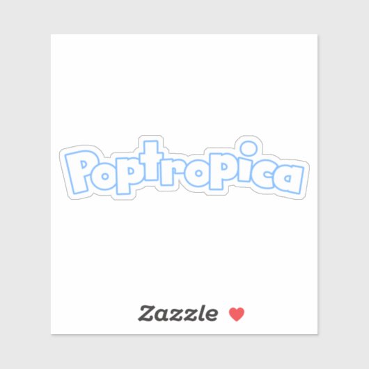 Officiële Poptropica Vinyl Stickers (Vel)