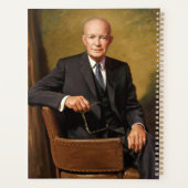 Officiële portret van Dwight Eisenhower in het Wit Planner (Achterkant)