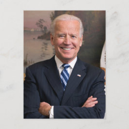 Officiële portret van Joe Biden, ZSSG Briefkaart