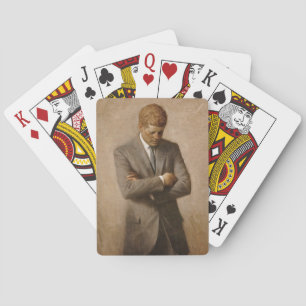 Officiële portret van John F Kennedy Pokerkaarten