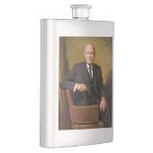 Officiële portret van president Dwight Eisenhower  Flacon (Rechts)