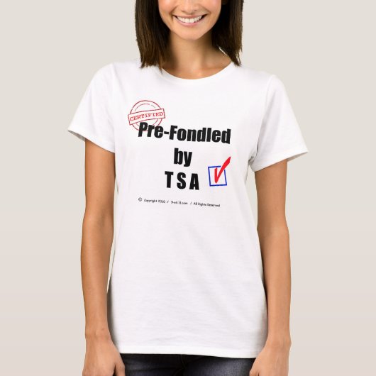 Officiële pre-financiering door TSA-Shirt T-shirt (Voorkant)
