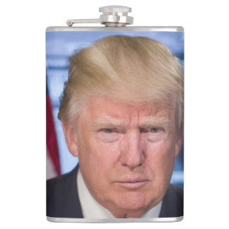 Officiële presidentiële portret van Donald Trump Heupfles