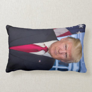 Officiële presidentiële portret van Donald Trump Kussen