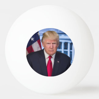 Officiële presidentiële portret van Donald Trump Pingpongbal
