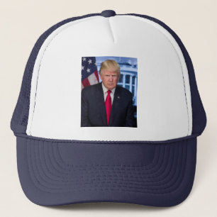 Officiële presidentiële portret van Donald Trump Trucker Pet