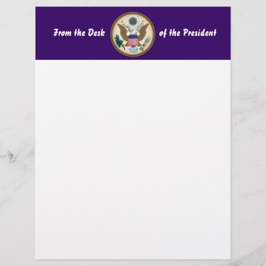 Officiële presidentiële zegel (Voorkant)