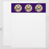 Officiële presidentiële zegel (Voorkant / Achterkant)