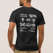 Officiële PRR Bands T-Shirt (Achterkant)