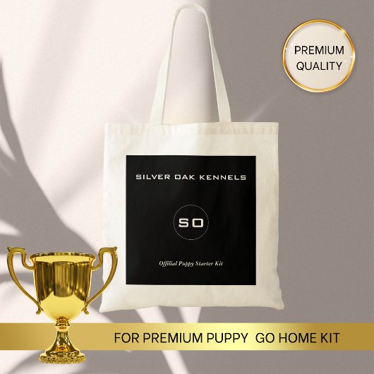 Officiële Puppy Starter ZWART & WIT Kit Tassen