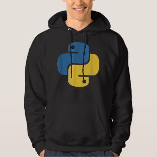 Officiële Python-Logo voor ontwikkelaars Hoodie