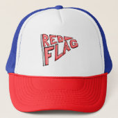 Officiële Red Flag Trucker Hat Pet (Voorkant)
