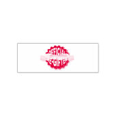 Officiële regifter in het rood  zelfinktende stempel (Design)