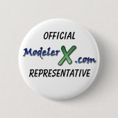 Officiële representatieve Button van ModelerX.com (Voorkant)