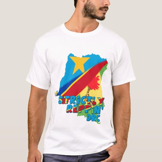 Officiële Republicatie DRC - T-Shirt (Voorkant)