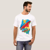 Officiële Republicatie DRC - T-Shirt (Voorkant volledig)