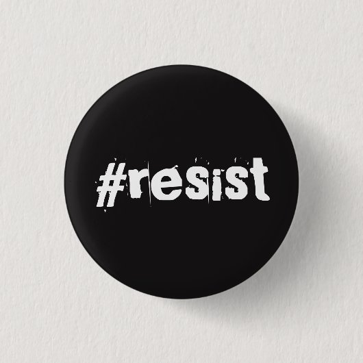Officiële #RESIST Button (Voorkant)