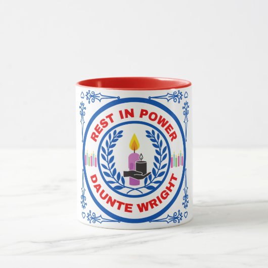 Officiële Rest Power Daunte Wright Collectie 1 Mok (Midden)