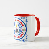 Officiële Rest Power Daunte Wright Collectie 1 Mok (Voorkant rechts)