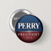 Officiële Rick Perry 2012 Ronde Button 5,7 Cm (Voorkant /achterkant)