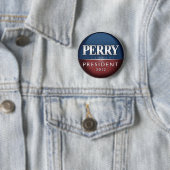 Officiële Rick Perry 2012 Ronde Button 5,7 Cm (In situ)