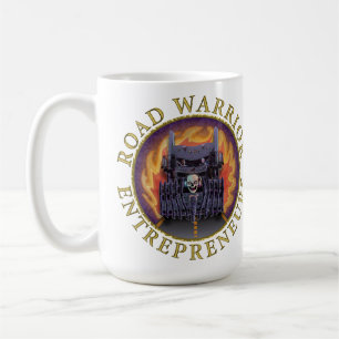 Officiële Road Warrior Ondernemers Logo Koffiemok