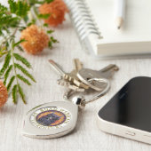 Officiële Road Warrior Ondernemers Logo Sleutelhanger (Zijkant)