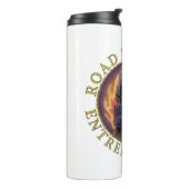 Officiële Road Warrior Ondernemers Logo Thermosbeker (Gedraaid links)