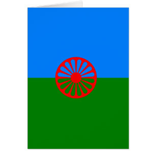 Officiële Romaanse zigeunervlag