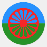 Officiële Romaanse zigeunervlag