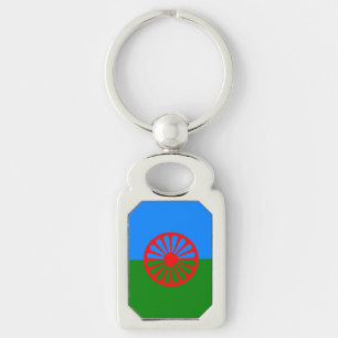 Officiële Romany gypsy vlag Sleutelhanger