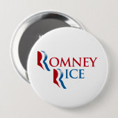 OFFICIËLE ROMNEY RICE.png Ronde Button 4,0 Cm (Voorkant /achterkant)