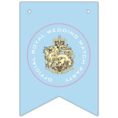 Officiële Royal Wedding Watch Party Bunting Flags Vlaggetjes (Eerste vlag)