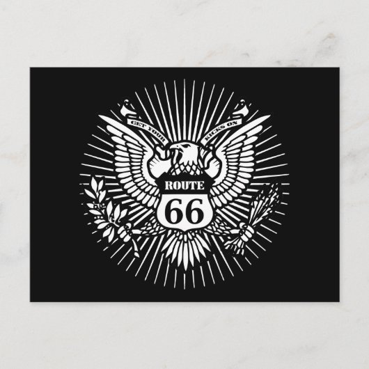 Officiële Rt. 66 Briefkaart (Voorkant)