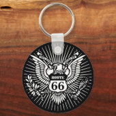 Officiële Rt. 66 Sleutelhanger (Voorkant)