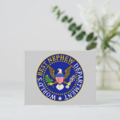 Officiële 's Werelds beste Nephew-afdeling Briefkaart (Staand voorkant)