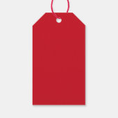 Officiële Santa Claus Gift Cadeau uit Noordpool Cadeaulabel (Achterkant)