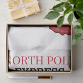 Officiële Santa Claus Gift Cadeau uit Noordpool Tissuepapier (Geschenk)