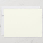 Officiële Santa Nice List Certificate Holiday Card Kaart (Achterkant)