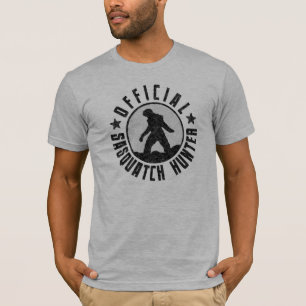 Officiële Sasquatch Hunter - Bigfoot in B/W Grung T-shirt