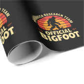 Officiële Sasquatch onderzoeksteam: Bigfoot Hunter Cadeaupapier (Rol Hoek)