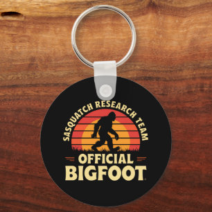 Officiële Sasquatch onderzoeksteam: Bigfoot Hunter Sleutelhanger